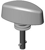 Testa ad ala in plastica ad alta resistenza per impieghi medi