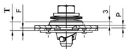 Diagramme de sélection d'assemblage de goujons étanches HHSTL