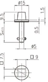 Lea railroad stud %28t%29 - Details of
				LEATLSR9Z